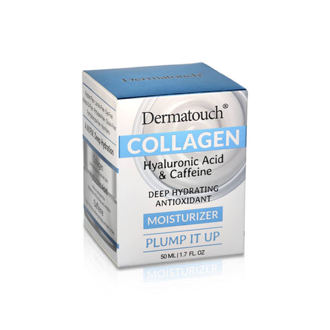 Dermatouch Collagen Hyaluronic Acid & Caffeine Moisturizer, 1.75 fl oz