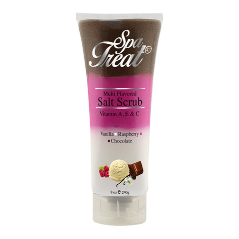 Spa Treat Salt Scrub (Vanilla, Raspberry, Chocolate)
