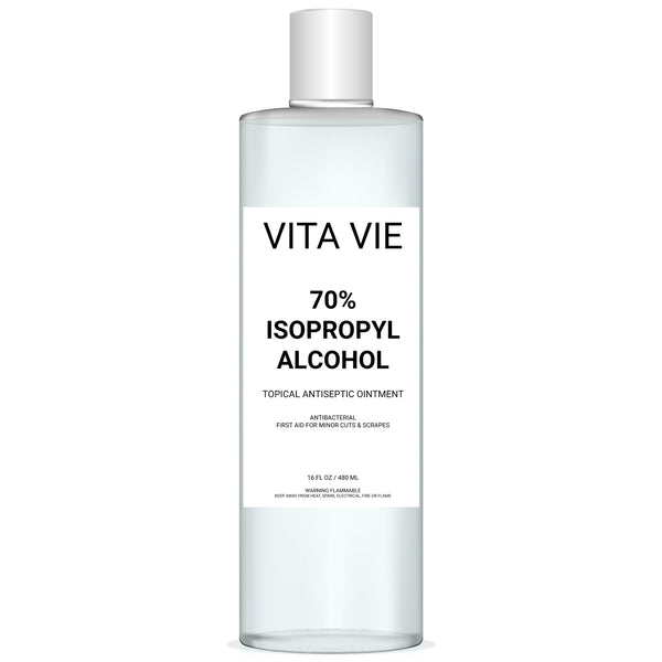 Vita Vie Rubbing Alcohol, 70% Isopropyl Alcohol