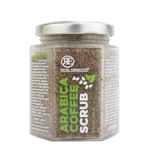 Royal Essential Arabica Coffee Scrub, 6 oz