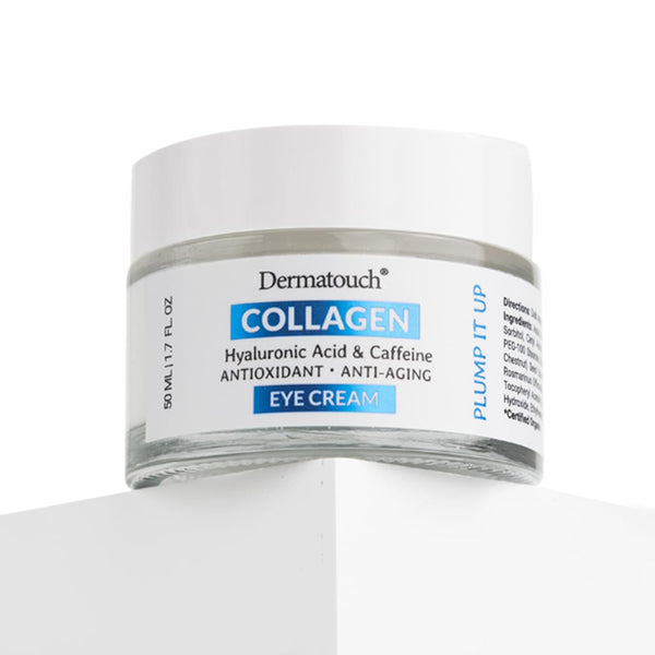 Dermatouch Collagen Hyaluronic & Caffeine Eye Cream, 1.7 fl oz