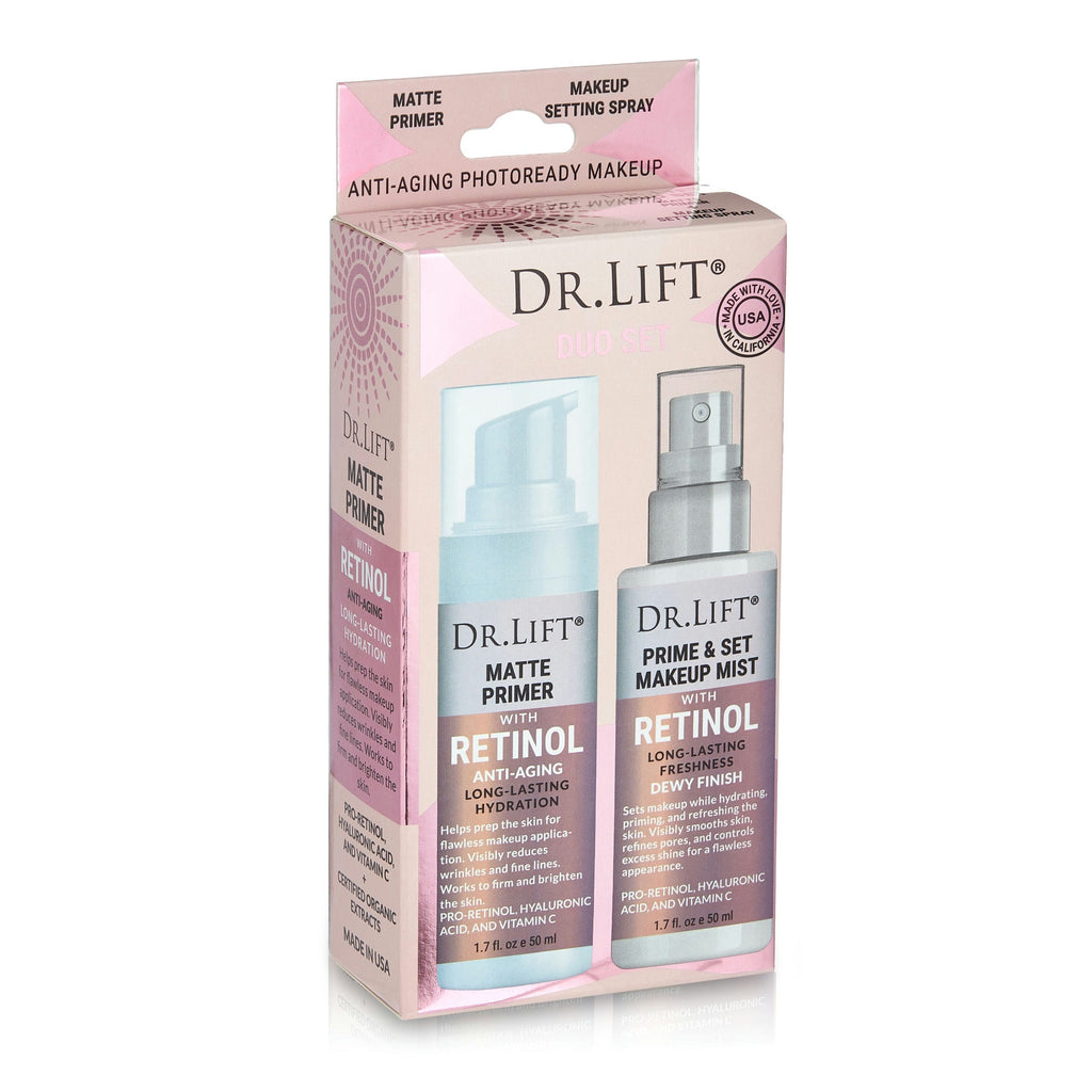 Dr. Lift® DUO PRIME & SET MAKEUP MIST MATTE PRIMER LONG-LASTING
