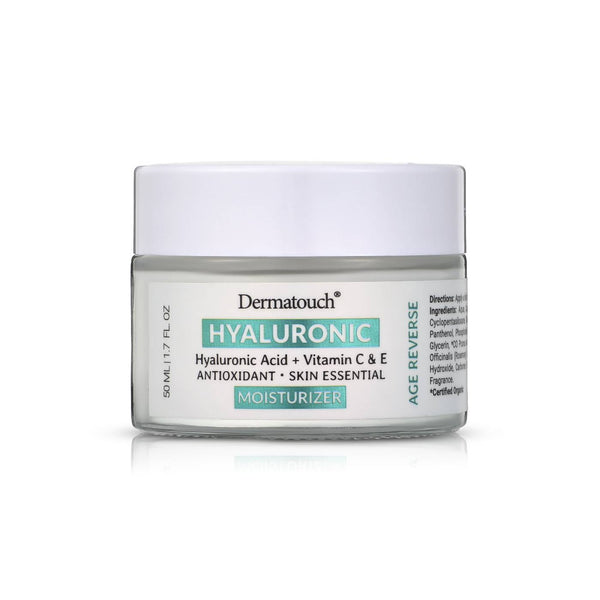 Dermatouch Hyaluronic Acid Moisturizer with Vitamin C & E, 1.7 fl oz