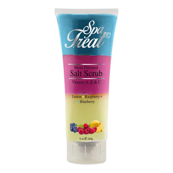 Spa Treat Salt Scrub (Lemon, Raspberry, Blueberry)