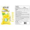 Vita Vie Moisturizing Hand Disinfectant Gel, Lemon, 8 oz