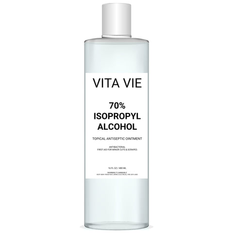 Vita Vie Rubbing Alcohol, 70% Isopropyl Alcohol